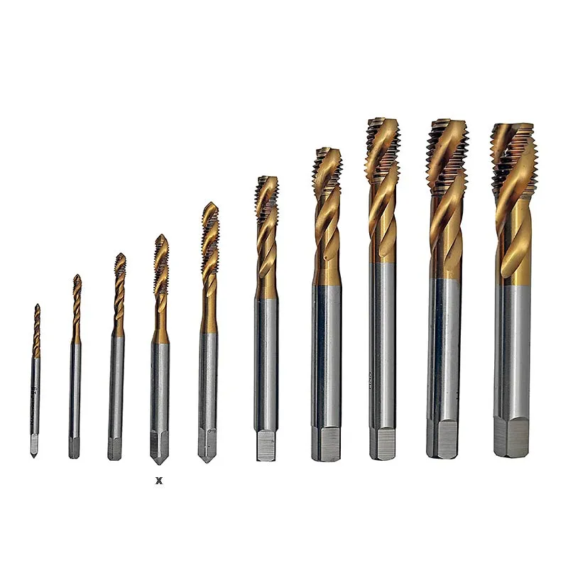 Spiraltrykk M5x0,80 HSS-TIN 35° DIN 371