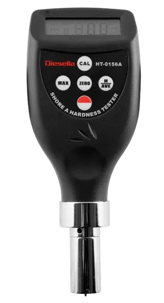 Digital hardhetstester Shore A for myk gummi, elastomerer o.l.. 0-100HA