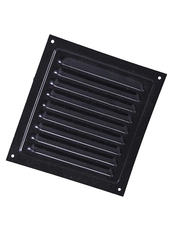 Duka Jalousie grid 150x150 mm black lacquered aluminium