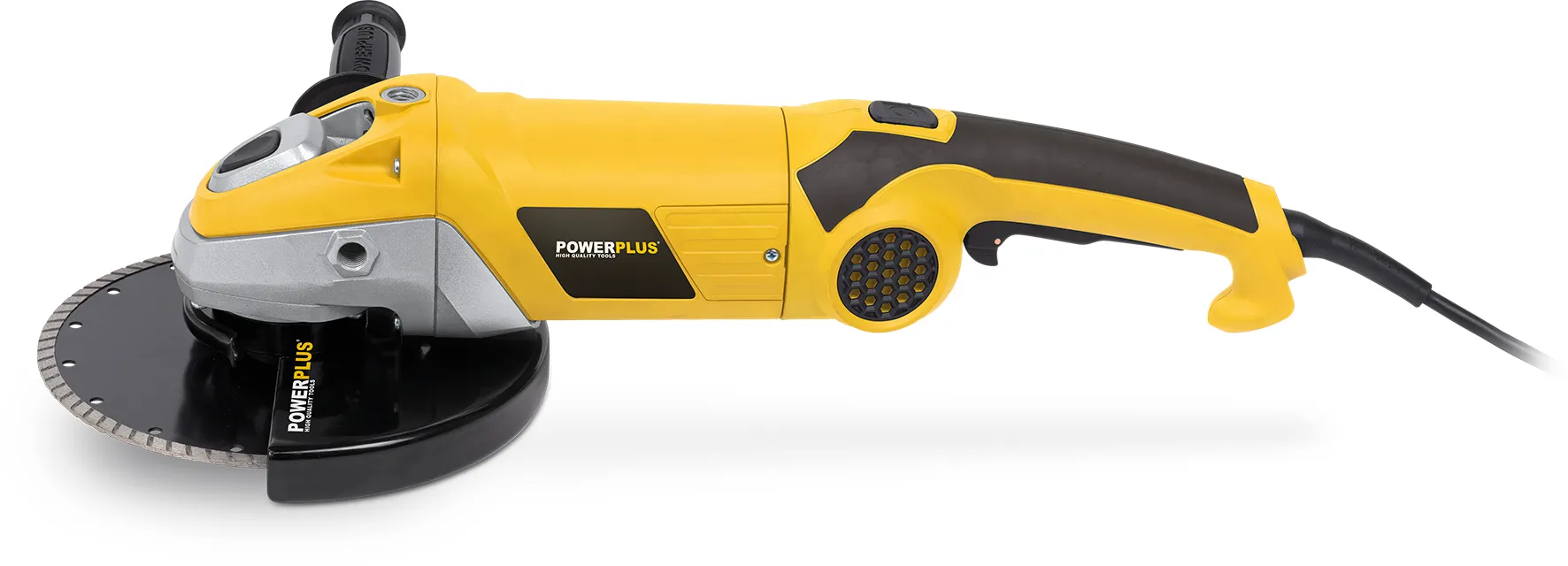 Vinkelsliper 230 mm 2500 watt Powerplus