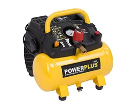 Kompressor 1,5 hk, 6 liter - oljefri