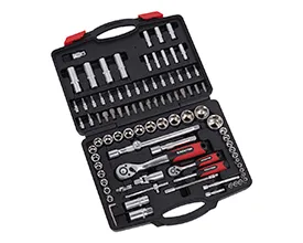 Topnøkkelsett 1/4-1/2" 94 deler 4-32 mm