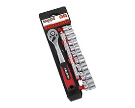 Topnøkkelsett 3/8" 12 deler 10-24 mm
