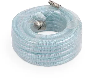 Trykkluftslange 1/4" 10 meter PVC