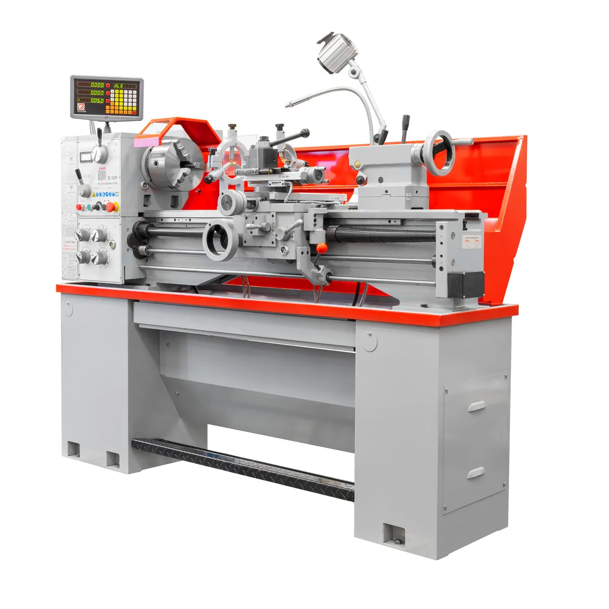 Metaldreiebenk ED1000FDIG_400V med digitalutstyr Holzmann