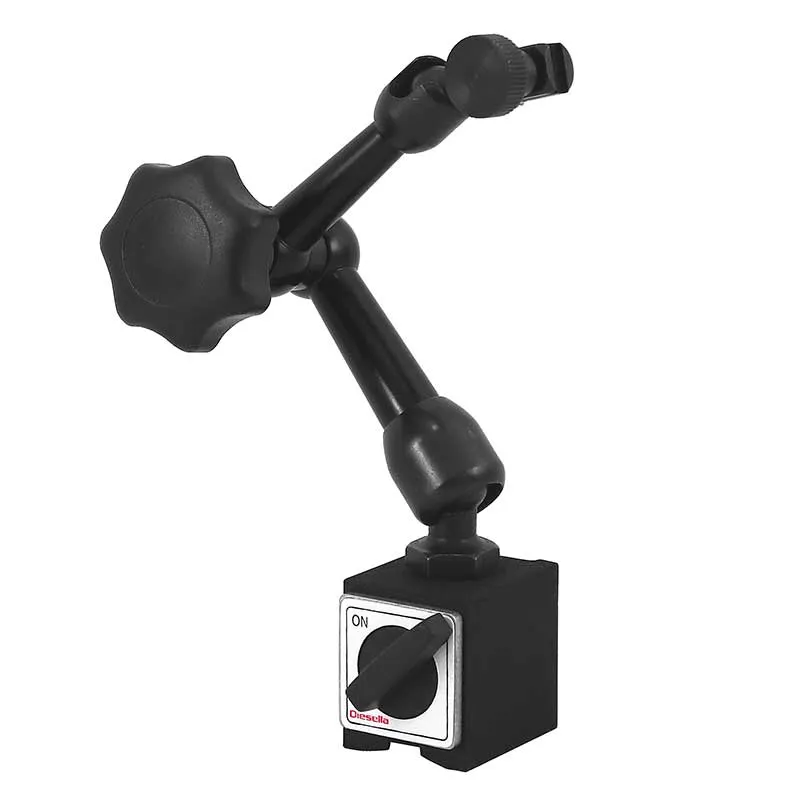 Magnetisk målestativ 30 kg Mekanisk L= 155 mm Av/på-magnet