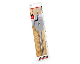 Flattbor 35,0 mm x 152 mm - 1/4" skaft