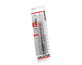 HSS Metallbor 4,0 mm - 2 stk - AKKU
