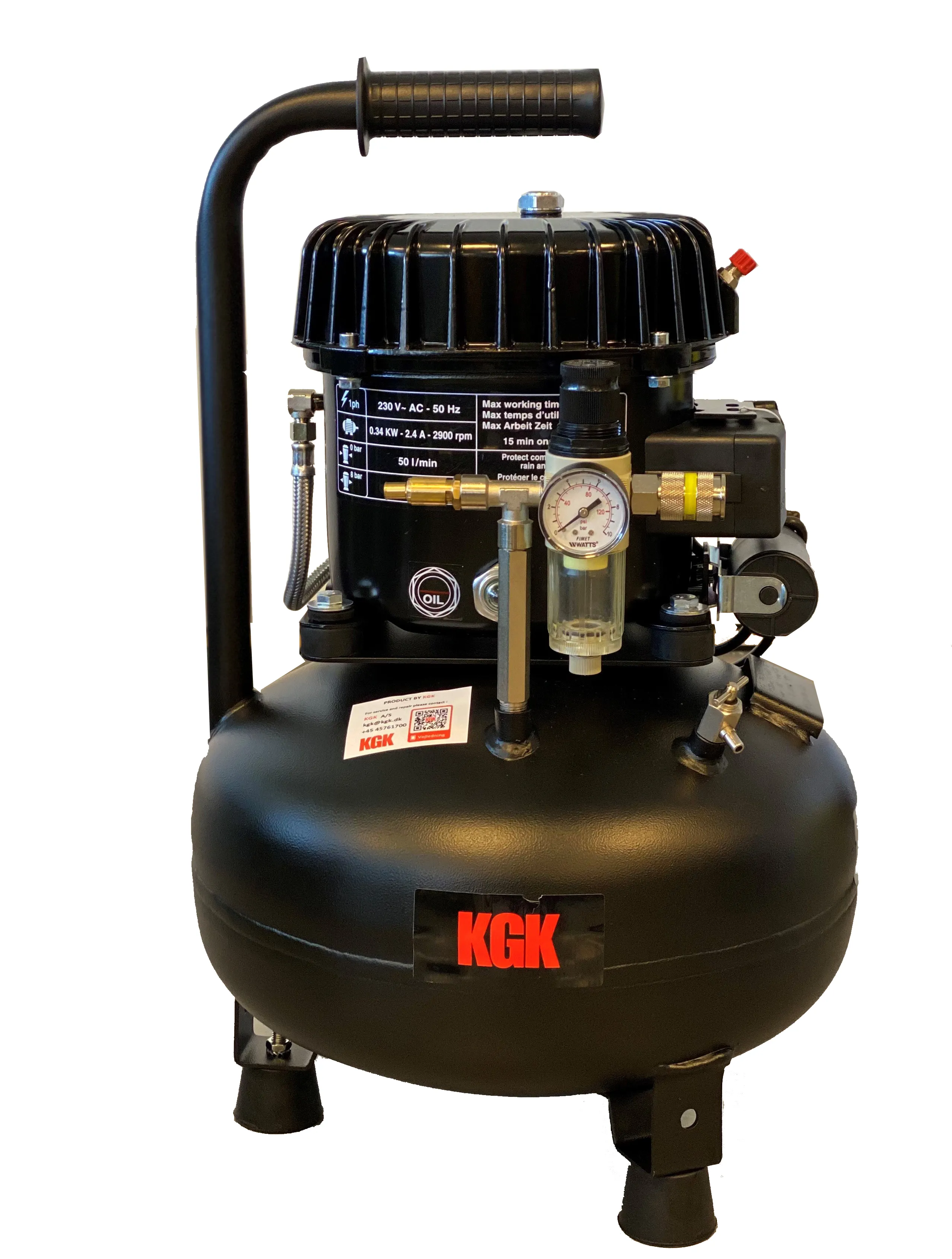 Kompressor 50L Kgk - oljesmurt