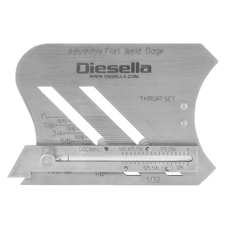 WLDPRO Sveiselære Fillet type justerbar (Modell K2)