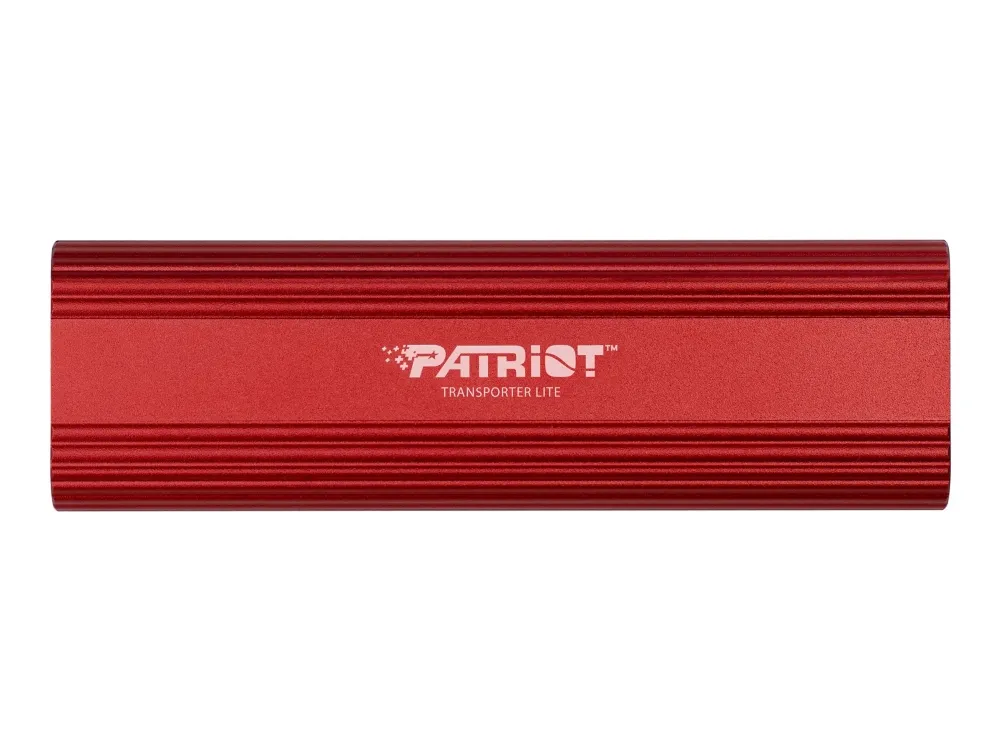Patriot Transporter Lite - 1TB - Ekstern SSD - USB 3.2 Gen 2 - Rød
