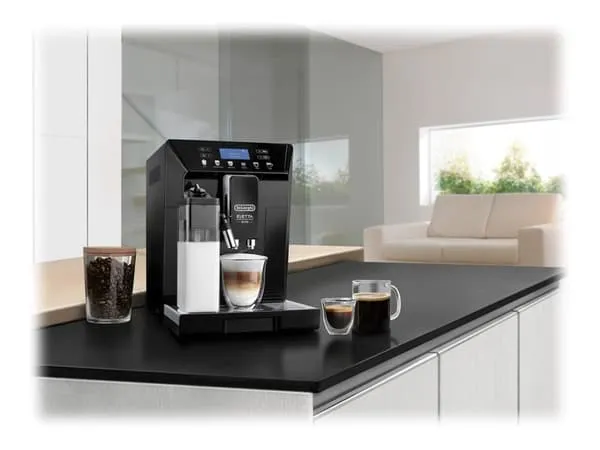 DeLonghi De'Longhi Eletta Cappuccino Evo ECAM46.860.B - automatic coffee machine with cappuccinatore - 15 bar - black