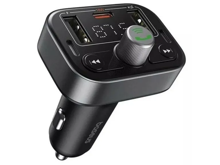 Baseus FM Transmitter  S-09 Pro Bluetooth (black)
