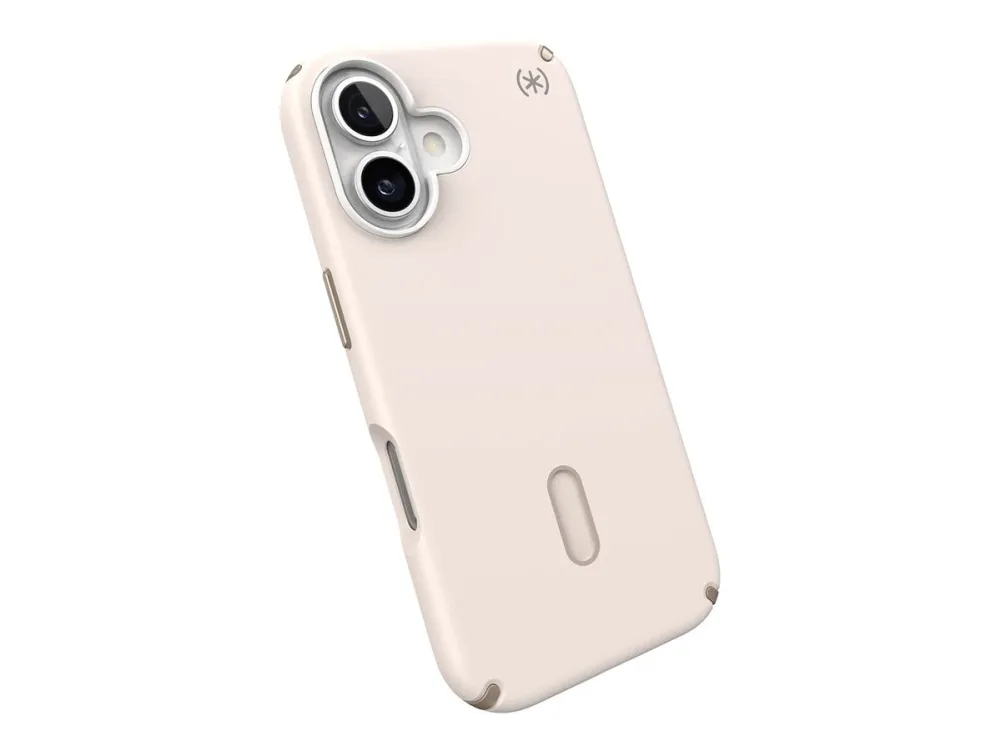 Speck Presidio2 Pro ClickLock & MagSafe - iPhone 16 Case - Bleached Bone / Heirloom Gold / Hazel Brown