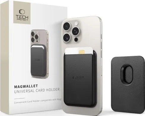 Tech-Protect MagWallet Magsafe Card Case - Black