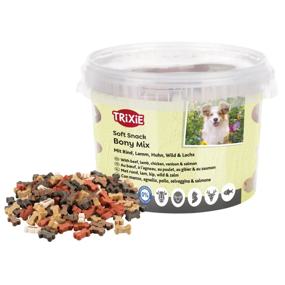 Trixie Hundegodbiter Soft Snack Bony Mix XXL 1,8â¯kg