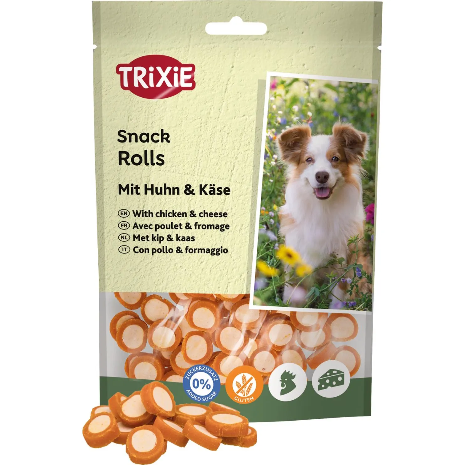 Trixie PREMIO Chicken Cheese Rolls 100 g