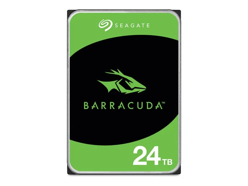 Seagate BarraCuda - 24TB - Harddisk - ST24000DM001 - SATA-600 - 3.5"