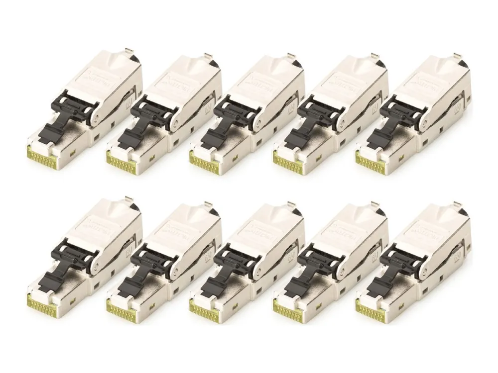 DIGITUS network connector - Sølv