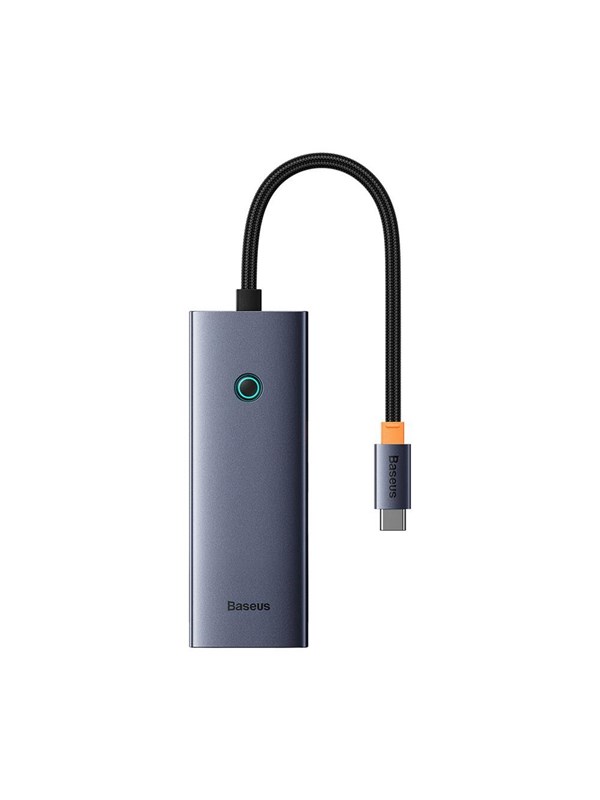 Baseus UltraJoy Series 5in1 Hub USB-C to 1x HDMI4K@30Hz+ 4 x USB-A 3.0 - gray USB-hub