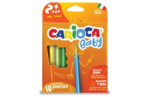 Carioca BABY Crayon 10 pcs. 2+