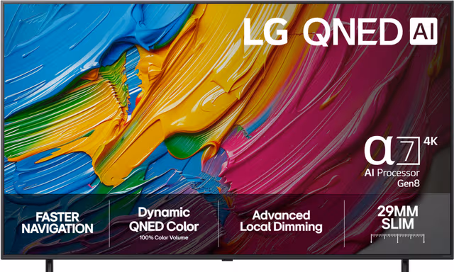 LG 75" QNED 80 4K TV (2025)