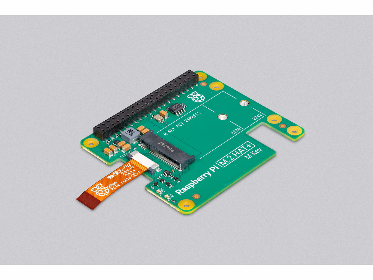 Raspberry Pi M2 Hat+ Raspberry Pi 5