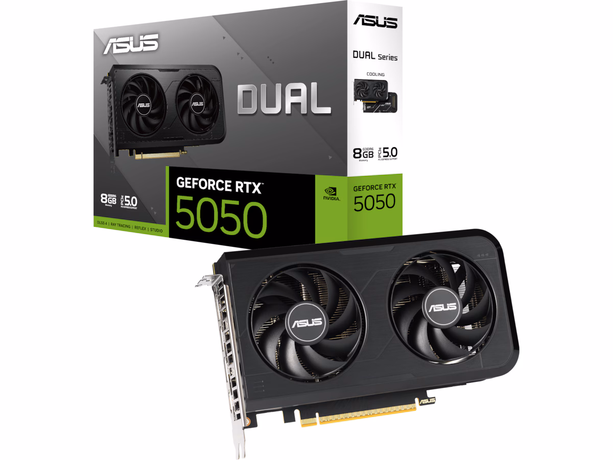 ASUS Dual GeForce RTX™ 5050 8GB GDDR6
