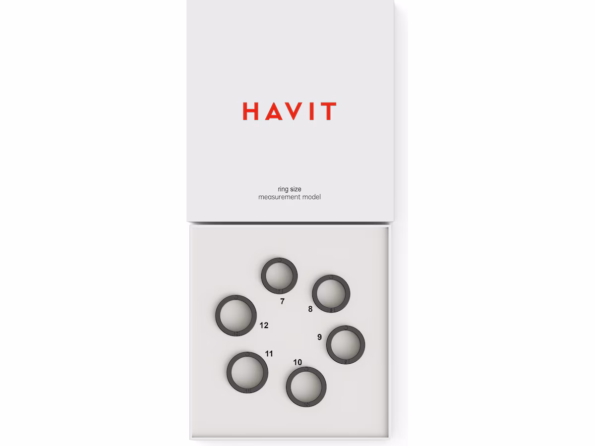 HAVIT Smart Ring størrelsesett