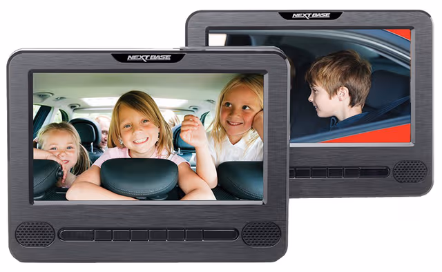 Nextbase 7" bærbar DVD-spiller CAR 7D Dual