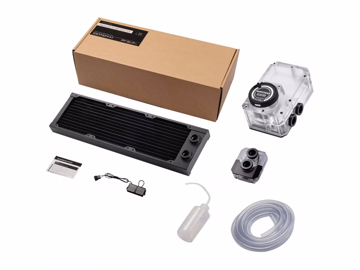 Phanteks Glacier EZ-Fit 360 SOFT-KIT (sort)