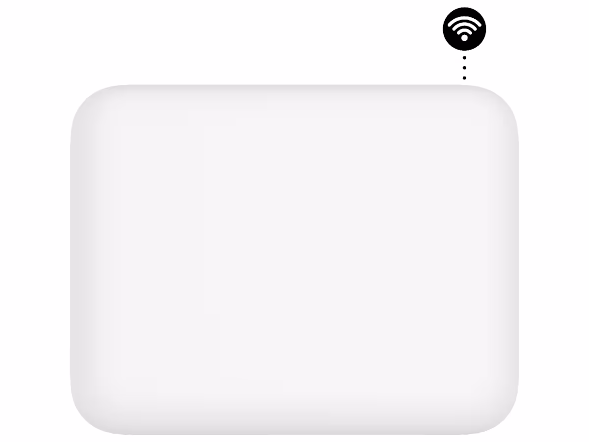 Mill Invisible Smart WiFi Gen 4 panelovn 400W