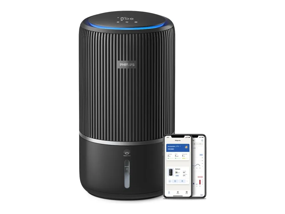 Philips PureProtect Water 3400 Series smart 2-i-1-luftrenser og fukter