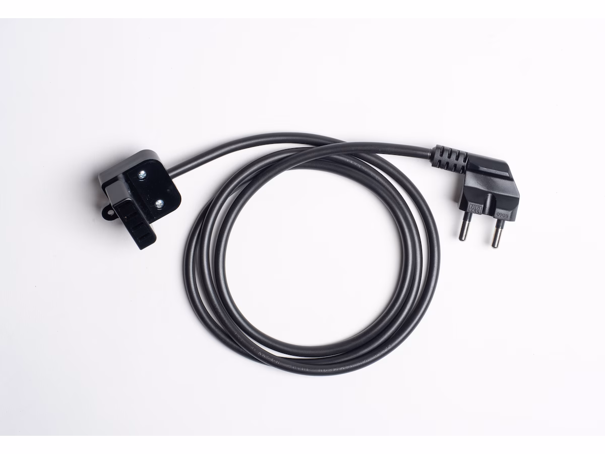 Adax 1,9m  kabel for Neo og Clea WiFi (sort)