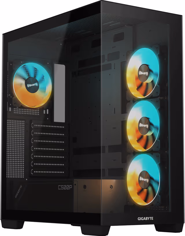 Gigabyte C500 Panoramic Stealth Mid Tower (sort)