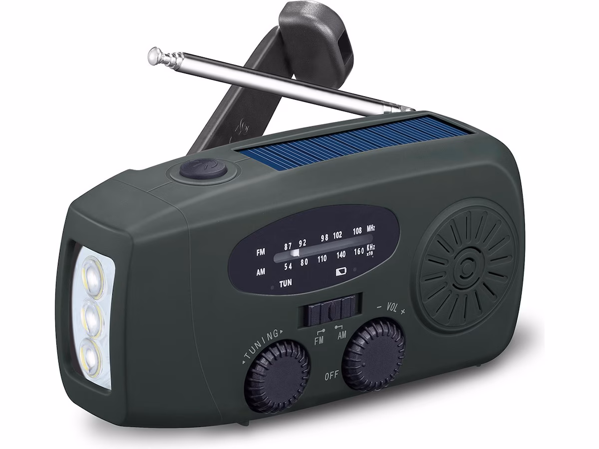 Andersson EYF-C2000 FM/AM sveiveradio med solcellepanel
