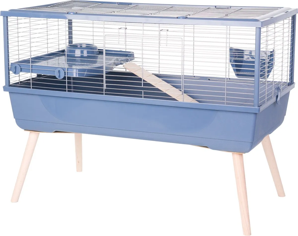 Zolux Neolife 100 blue - cage for domestic guinea pig