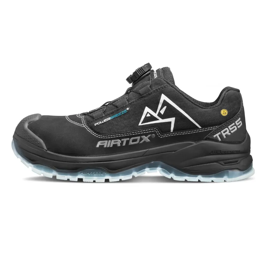 AIRTOX TR55 vernesko, Whitelayer spikertrampvern, PRO smart lacing, svart - Str. 42