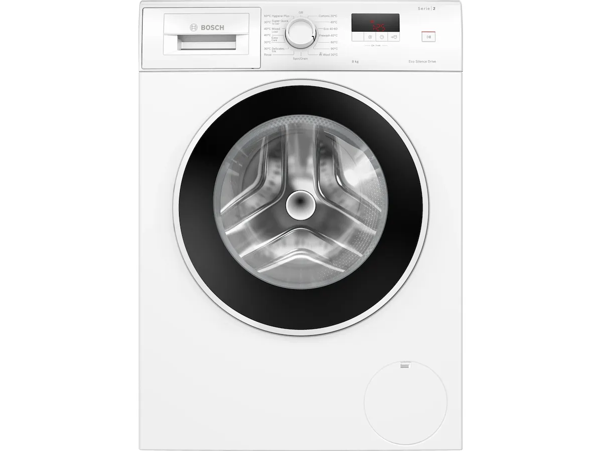 Bosch WGE03400SN Serie 2 Vaskemaskin (hvit)