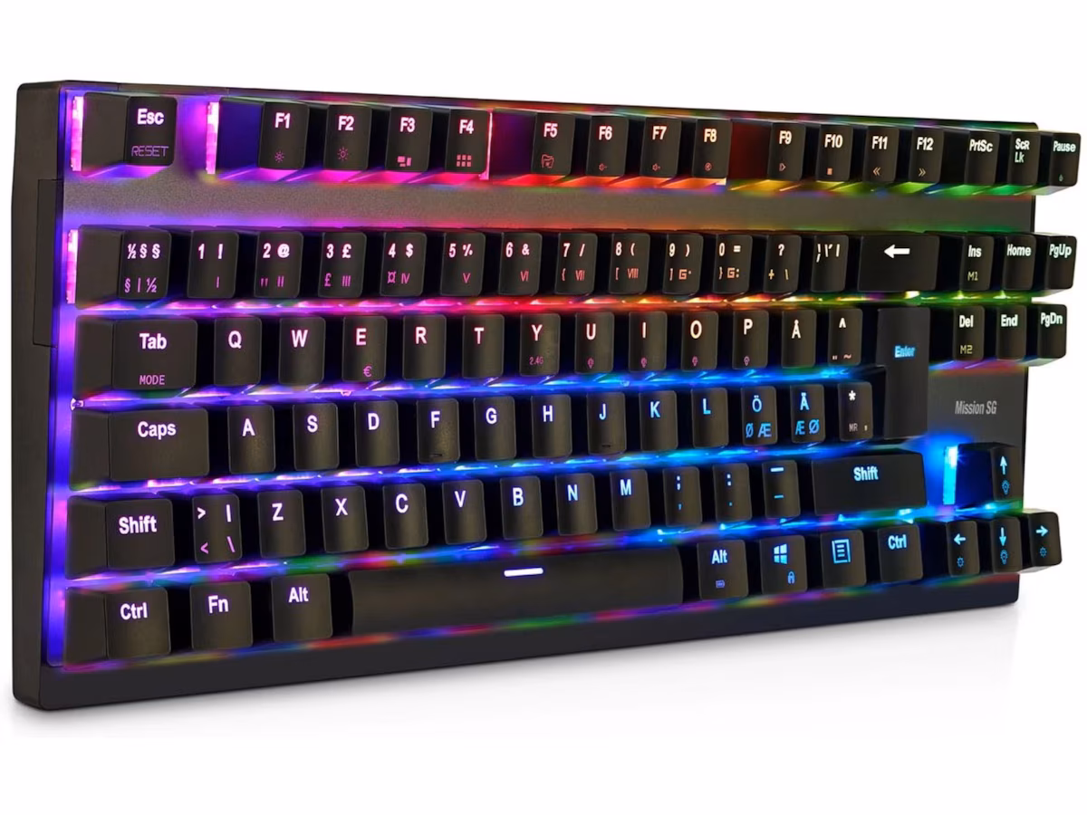 Mission SG GGKW 2.0 TKL trådløst gamingtastatur