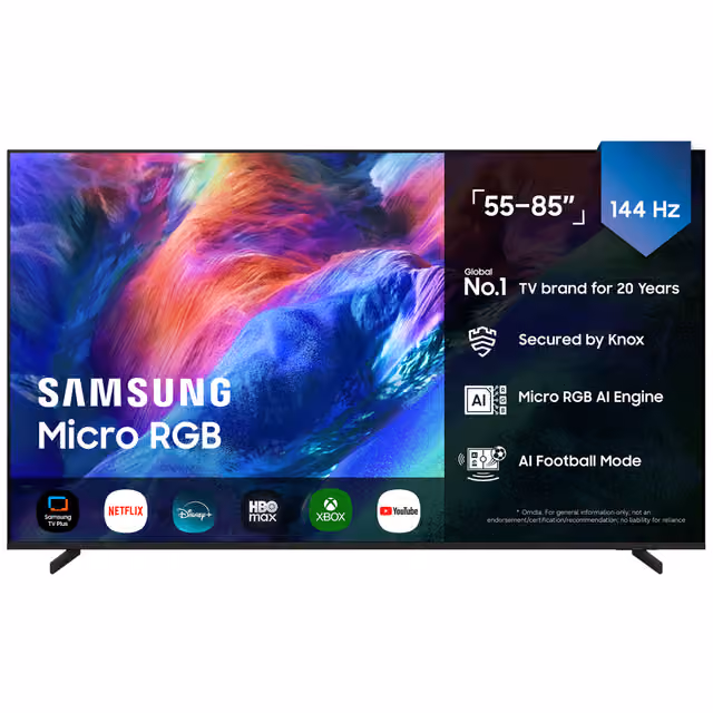 Samsung 85" R87H Micro RGB 4K Smart TV (2026)