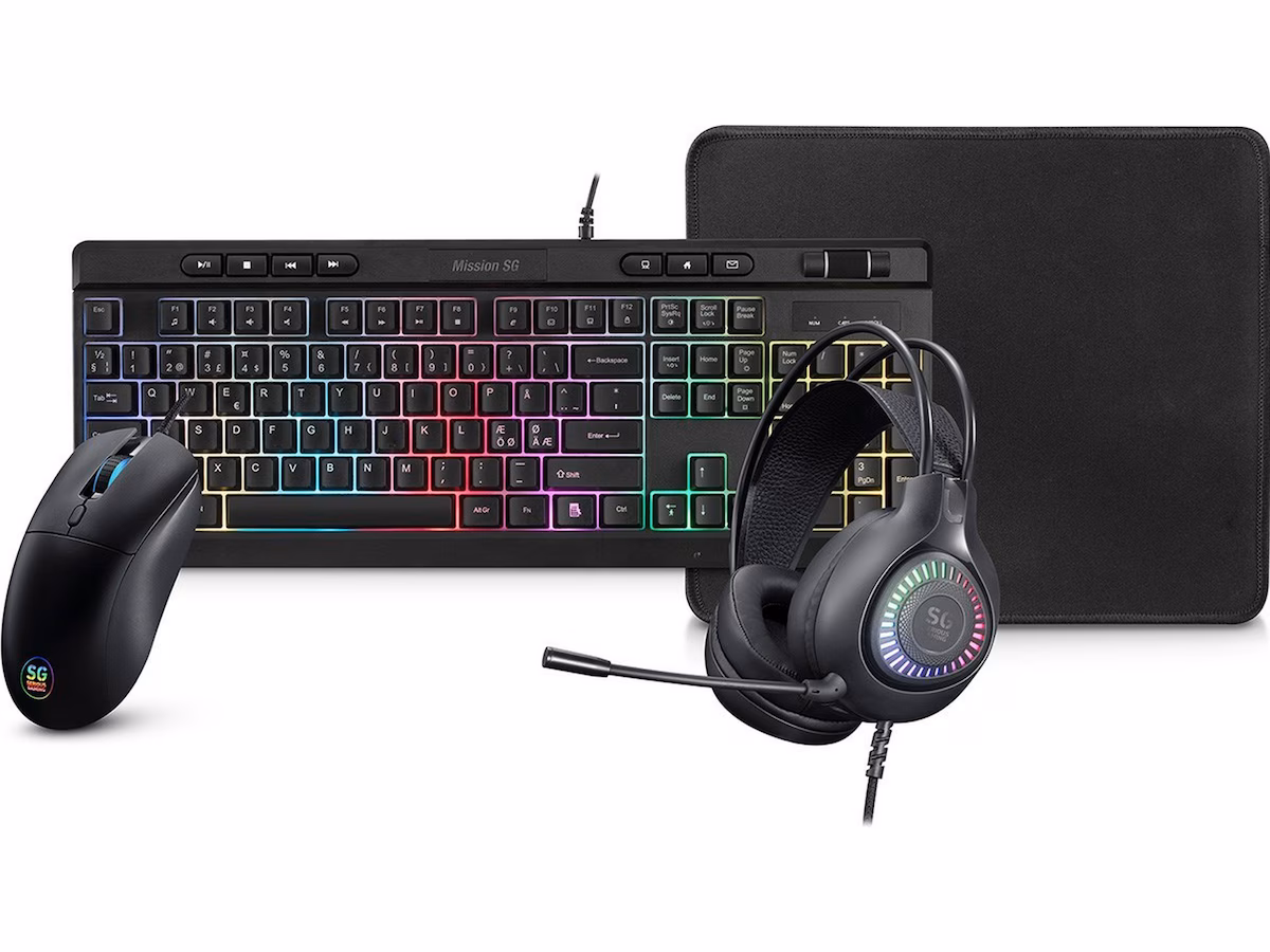 Mission SG GGB 2.3 gamingpakke med RGB