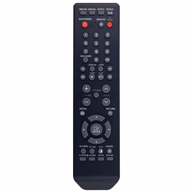 Fjernkontroll erstatning for 00061H for Samsung DVD