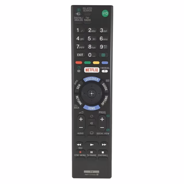 Fjernkontrollerstatning for RMT-TX101D For Sony TV