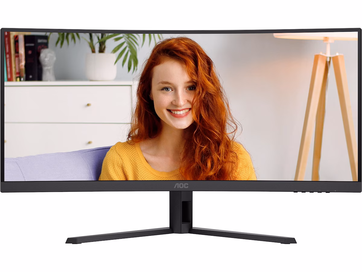AOC 34" curved skjerm CU34B3E