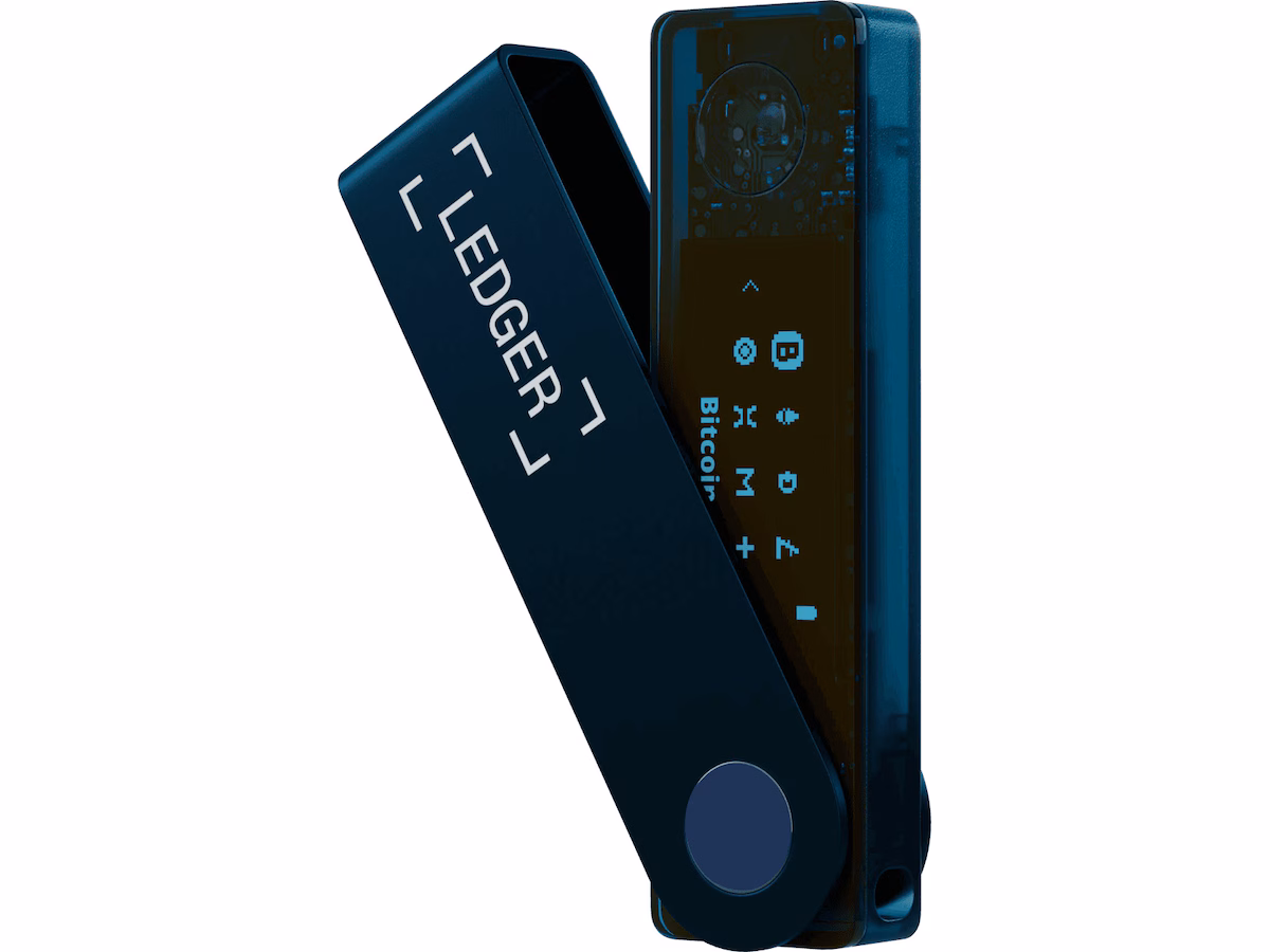 Ledger Nano X™ Saphire Blue krypto hardware lommebok