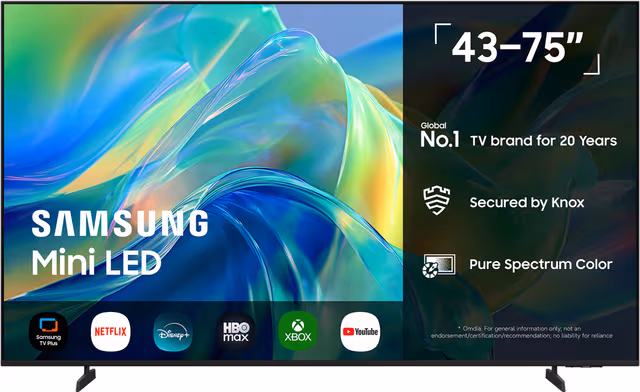 Samsung 65" M1EH Mini LED 4K Smart TV (2026)
