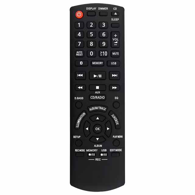 TV-fjernkontroll erstatning for N2QAYB001094 for Panasonic TV
