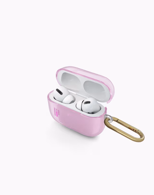 Clear AirPods Case Pro 3 Light Pink