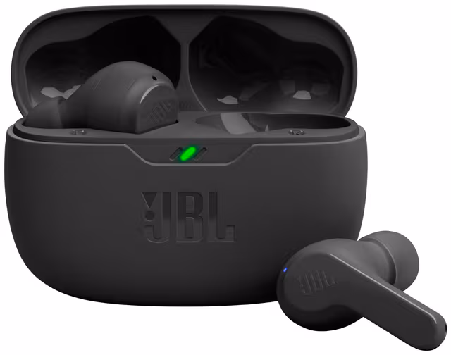 JBL Wave Beam helt trådløse in-ear hodetelefoner (sort)